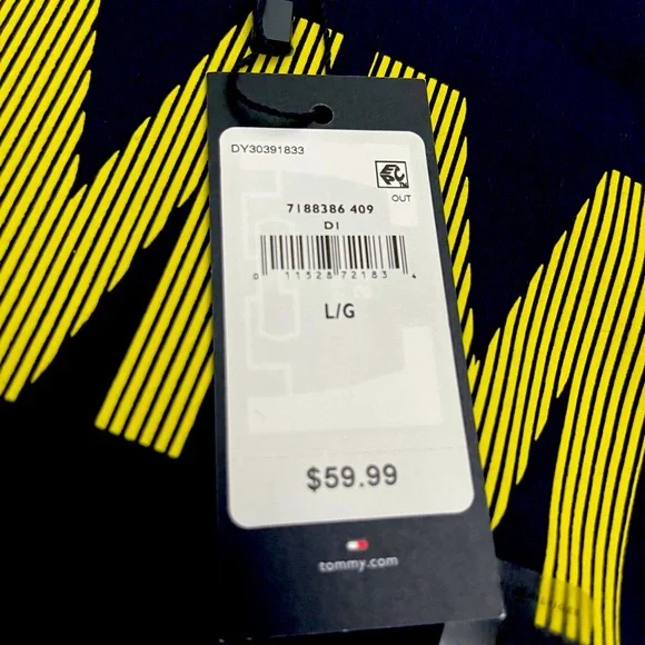 Tommy Hilfiger color-block hoodie for boys size L - Picture 8 of 9